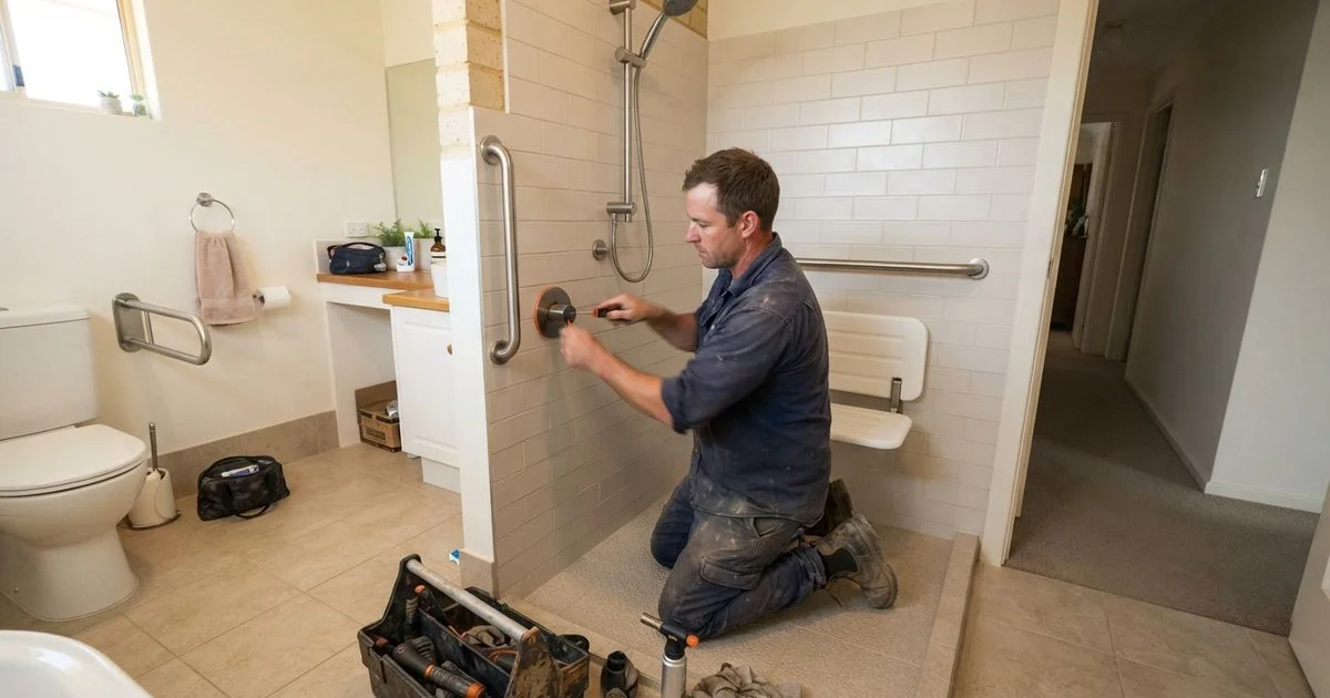 Renovating a bathroom for a family member with a disability: what's involved