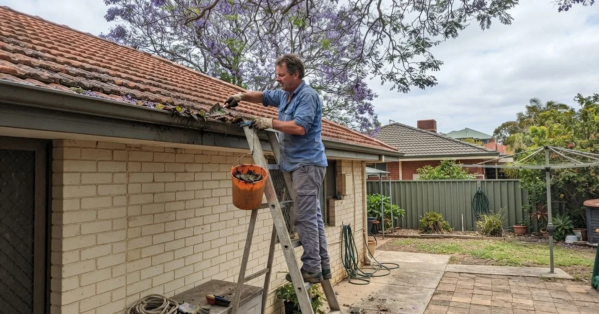 Getting ready for Perth's wet season: gutter and downpipe maintenance